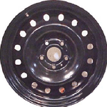 Dodge Ram 1500 Wheel STL2166 Steel Black